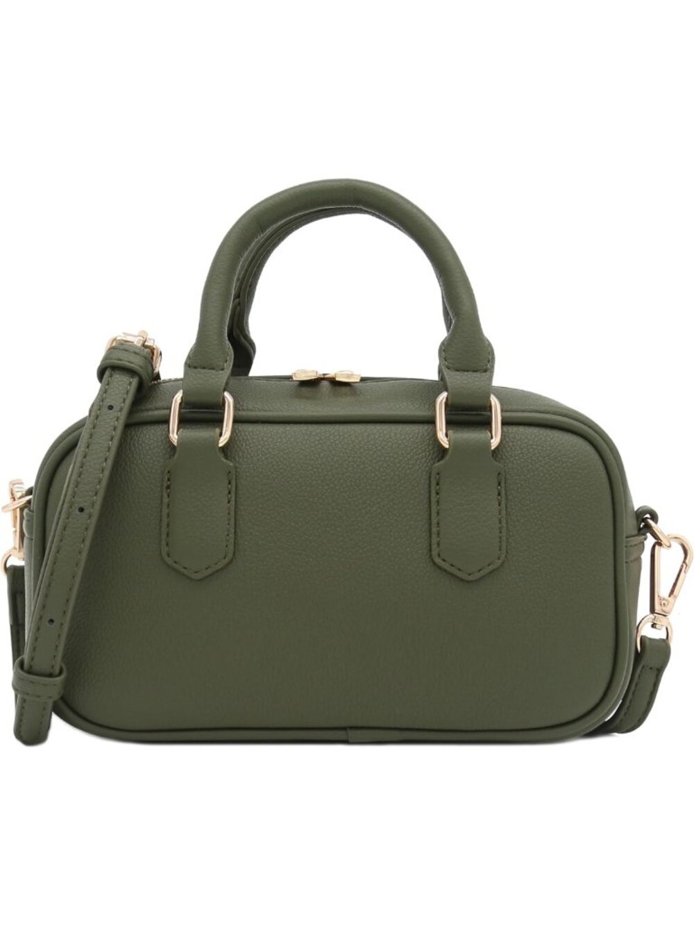 Stylish Mini PU Leather Satchel Purse | Versatile Top Handle & Crossbody Bag